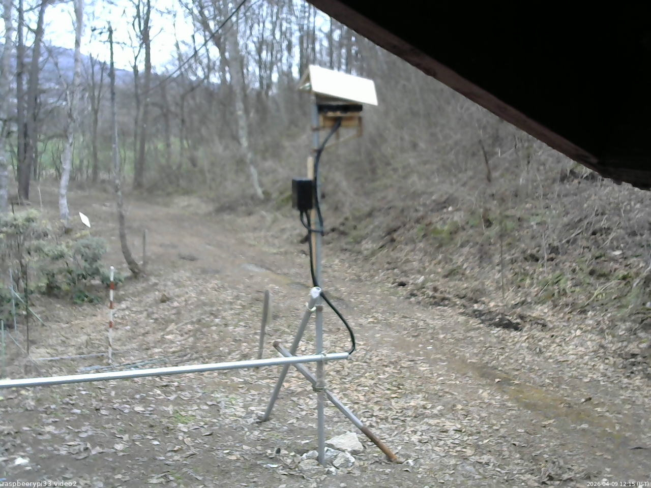 長野県菅平高原 ゆたか山荘 南側 2026/04/09 12:15