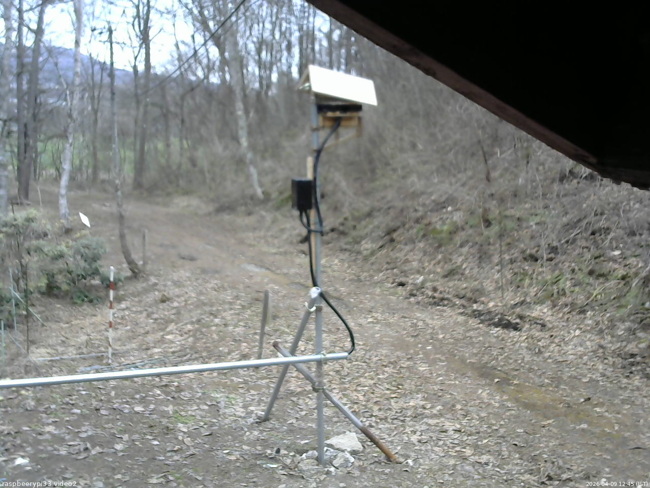 長野県菅平高原 ゆたか山荘 南側 2026/04/09 12:45