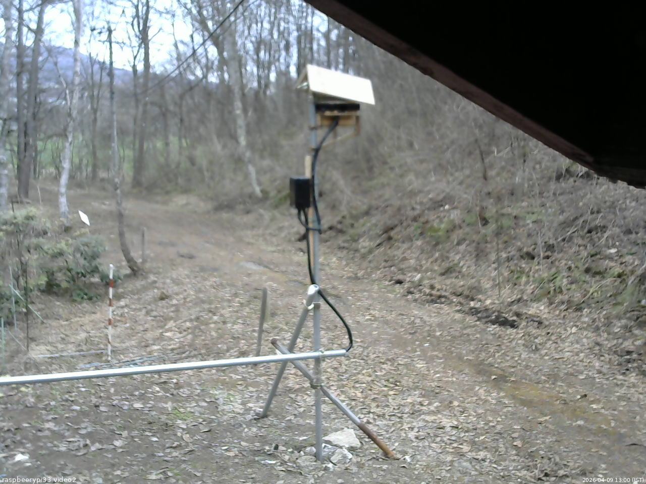 長野県菅平高原 ゆたか山荘 南側 2026/04/09 13:00