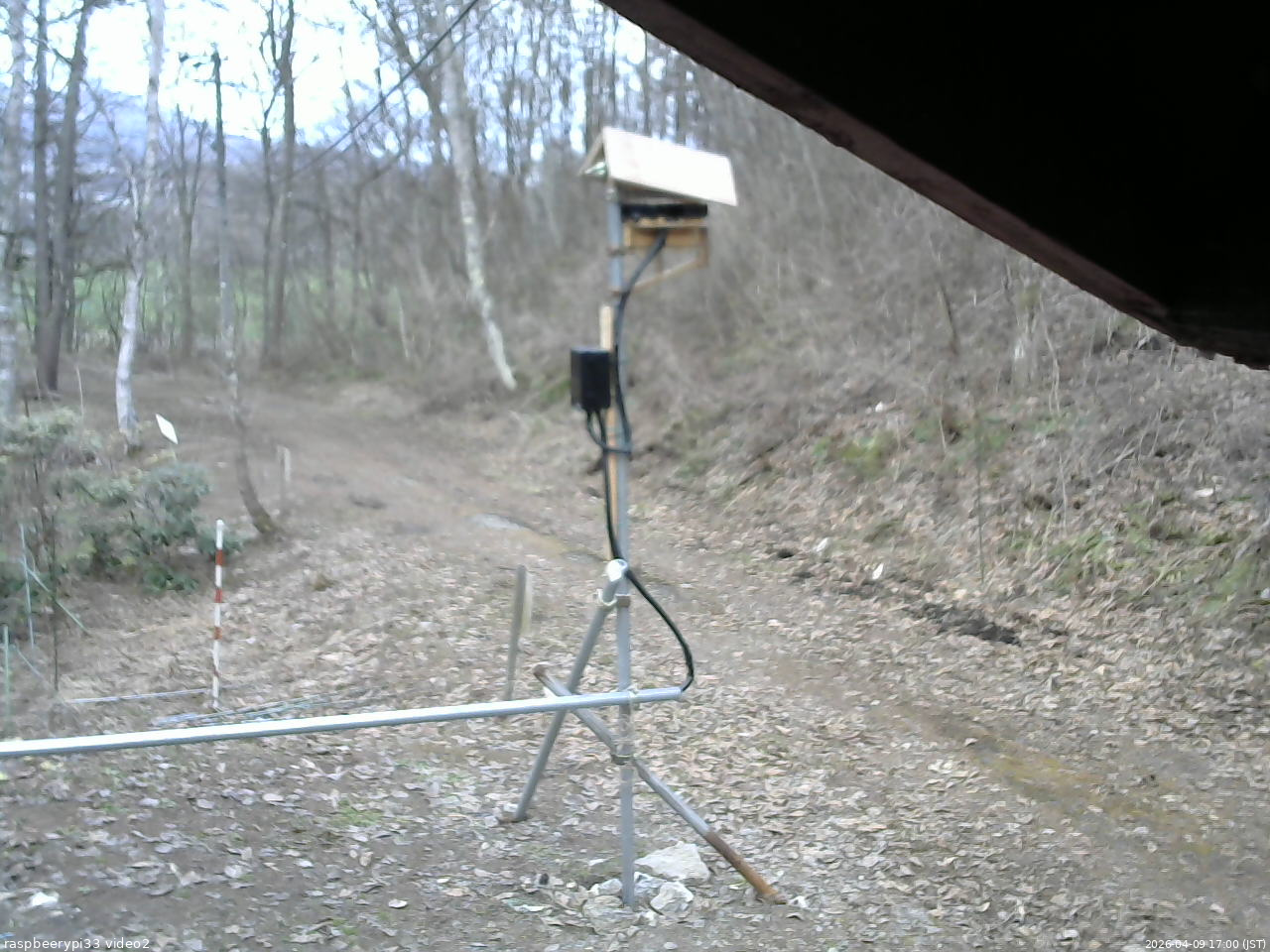長野県菅平高原 ゆたか山荘 南側 2026/04/09 17:00