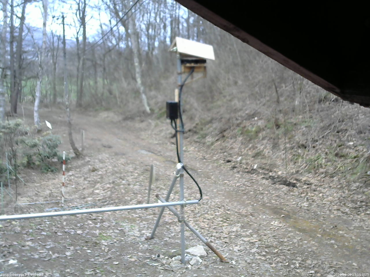 長野県菅平高原 ゆたか山荘 南側 2026/04/09 17:15