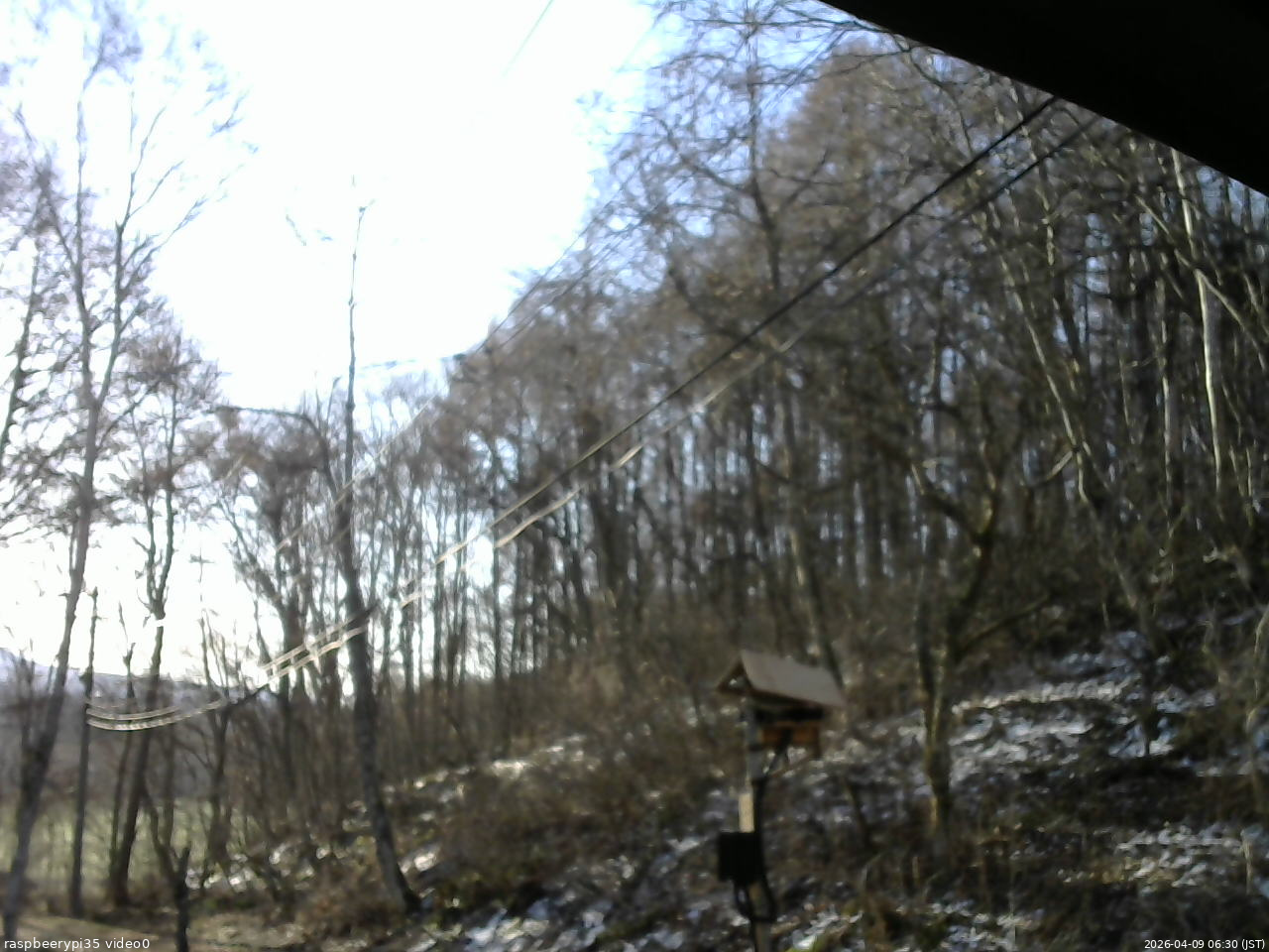 長野県菅平高原 ゆたか山荘 温度計 2026/04/09 06:30