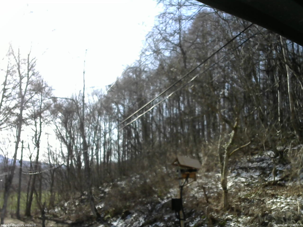 長野県菅平高原 ゆたか山荘 温度計 2026/04/09 07:15