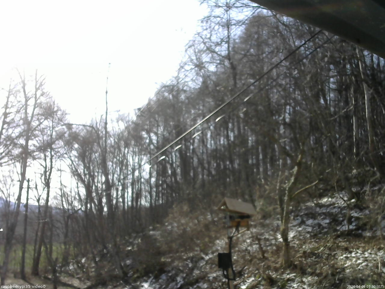 長野県菅平高原 ゆたか山荘 温度計 2026/04/09 07:30