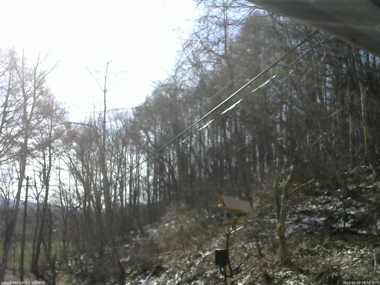 長野県菅平高原 ゆたか山荘 温度計 2026/04/09 08:00