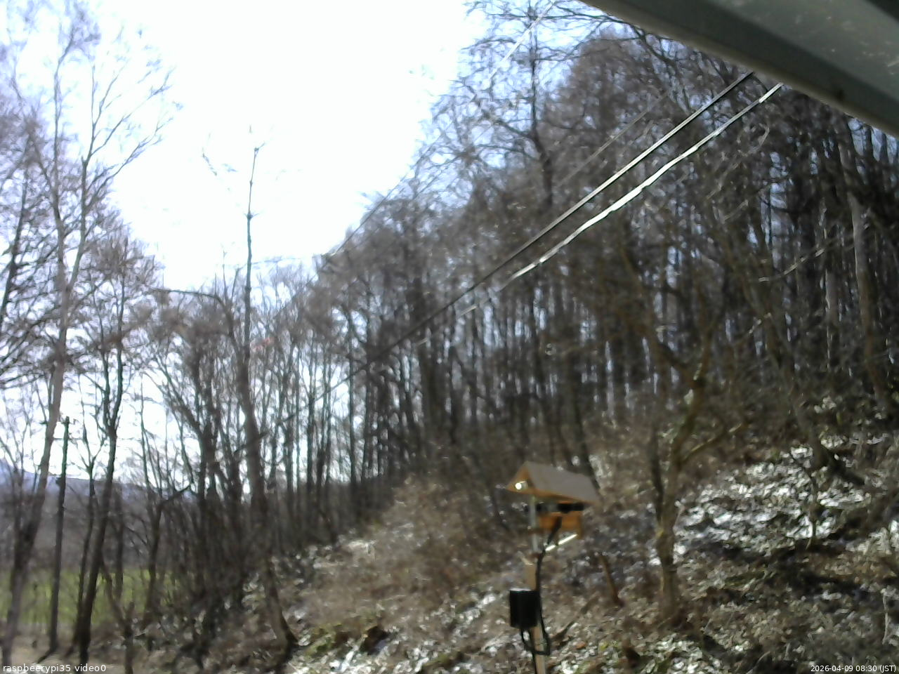 長野県菅平高原 ゆたか山荘 温度計 2026/04/09 08:30