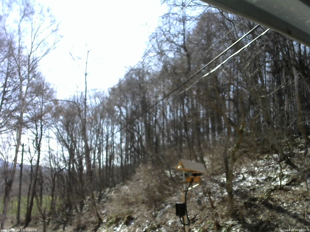 長野県菅平高原 ゆたか山荘 温度計 2026/04/09 08:45