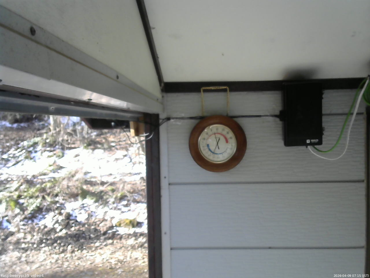 長野県菅平高原 ゆたか山荘 東側上空 2026/04/09 07:15