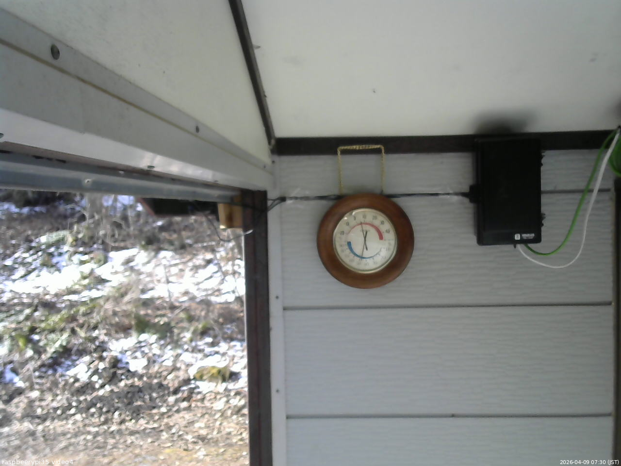 長野県菅平高原 ゆたか山荘 東側上空 2026/04/09 07:30