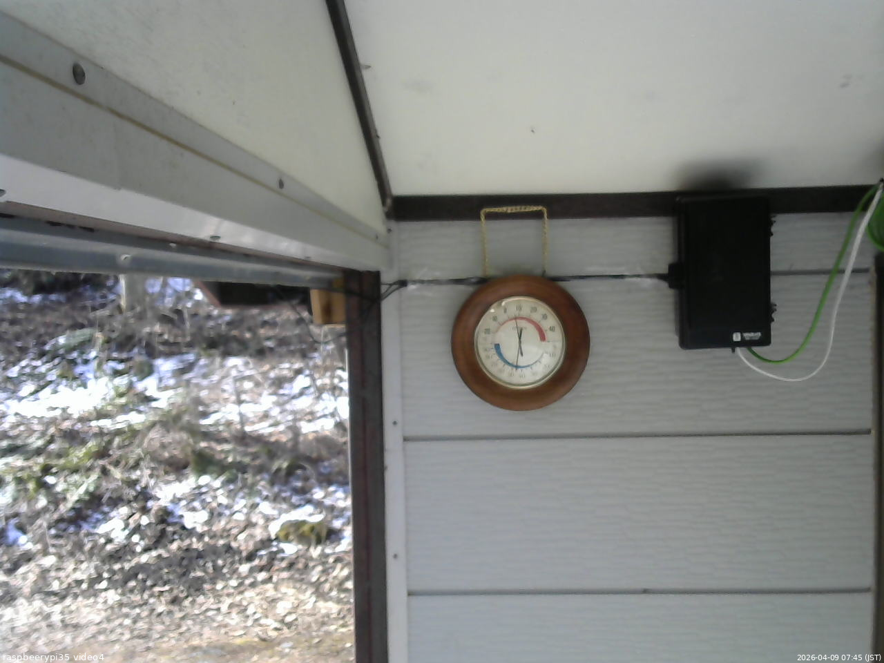 長野県菅平高原 ゆたか山荘 東側上空 2026/04/09 07:45