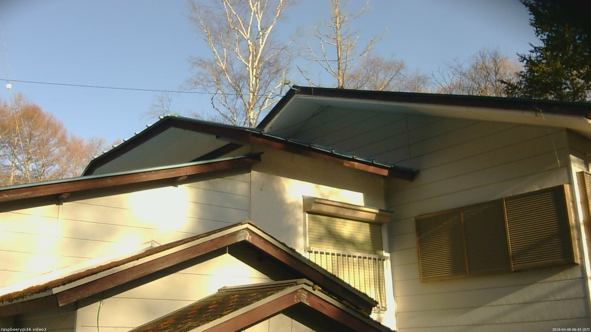 長野県菅平高原 ゆたか山荘 駐車場奥 2026/04/09 06:45