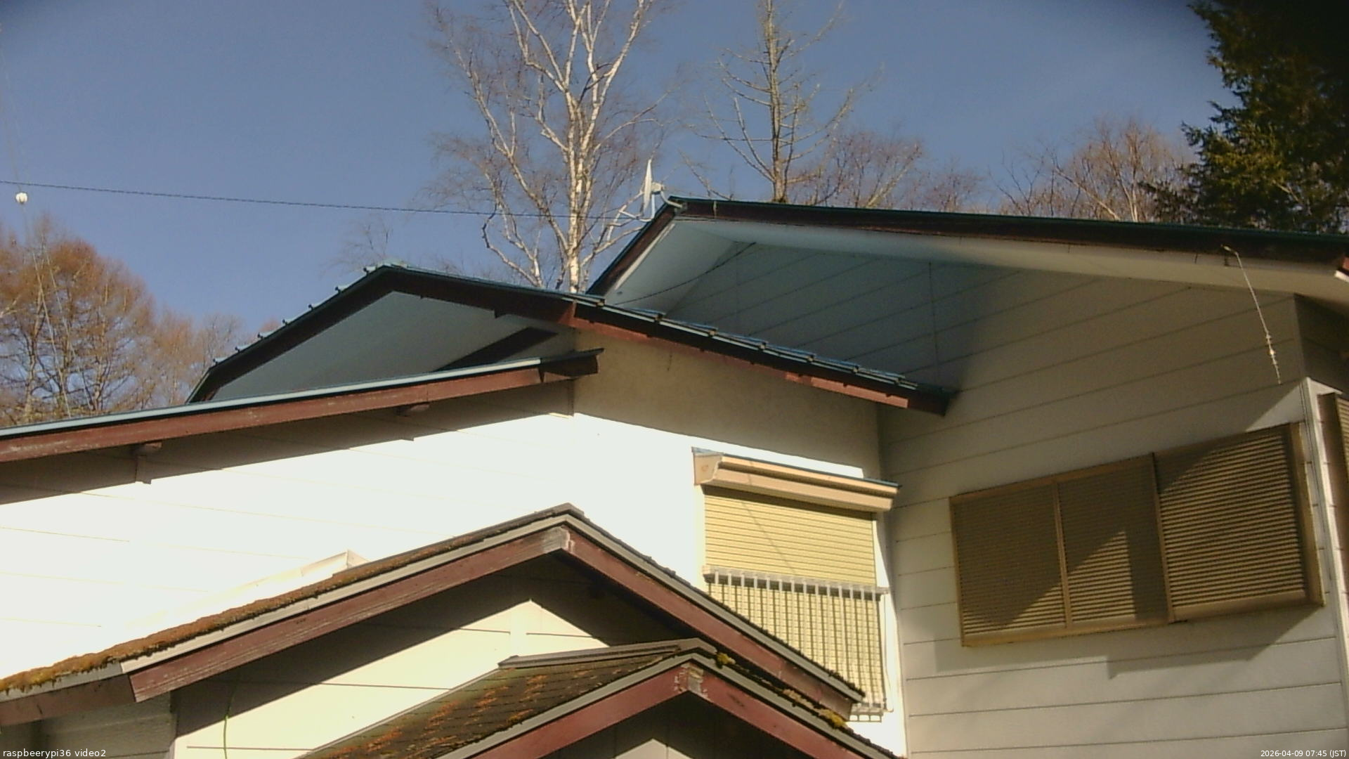 長野県菅平高原 ゆたか山荘 駐車場奥 2026/04/09 07:45