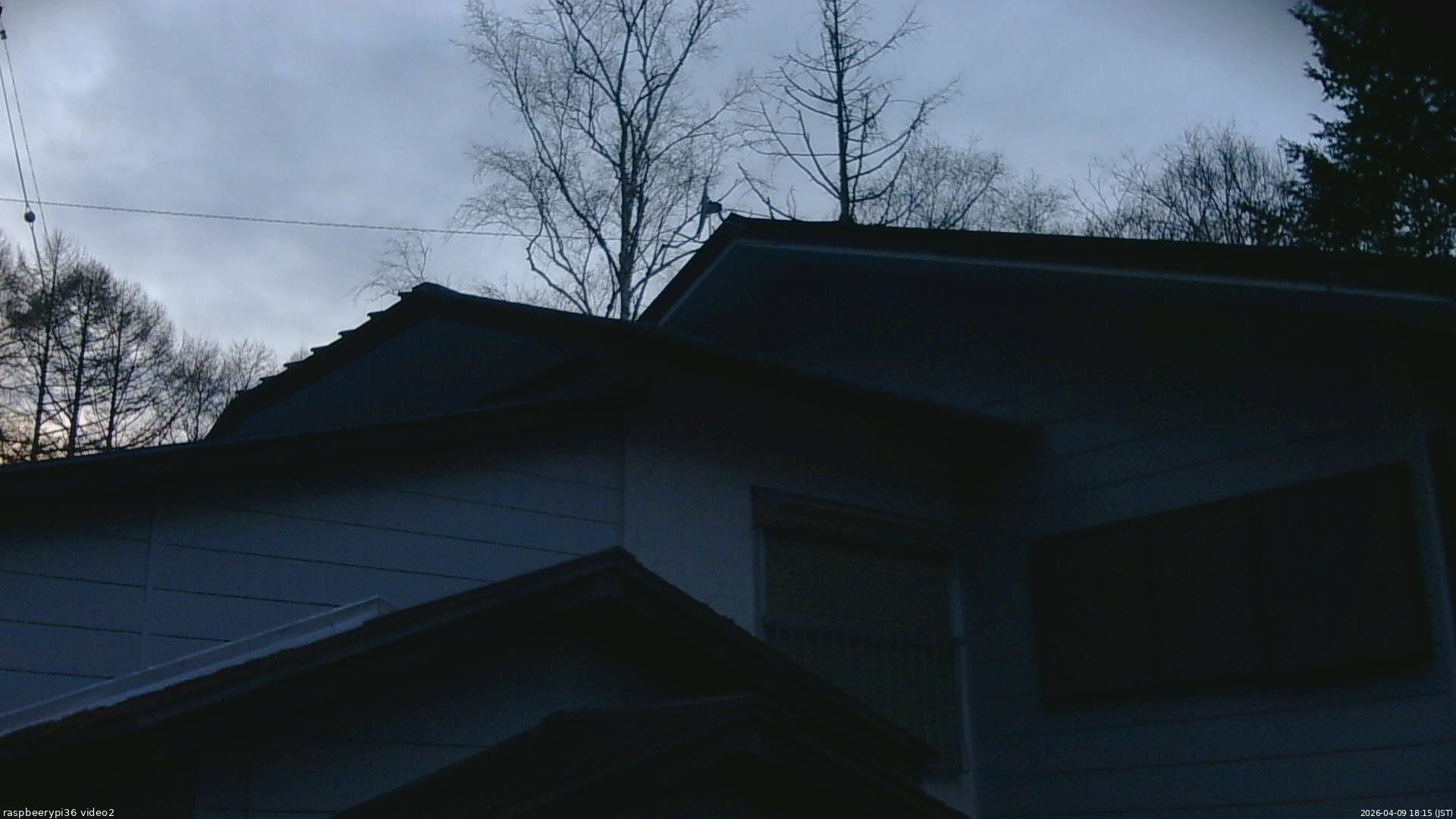 長野県菅平高原 ゆたか山荘 駐車場奥 2026/04/09 18:15