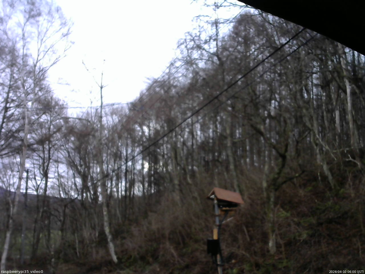 長野県菅平高原 ゆたか山荘 温度計 2026/04/10 06:00