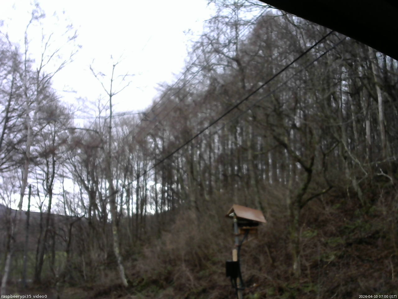 長野県菅平高原 ゆたか山荘 温度計 2026/04/10 07:00