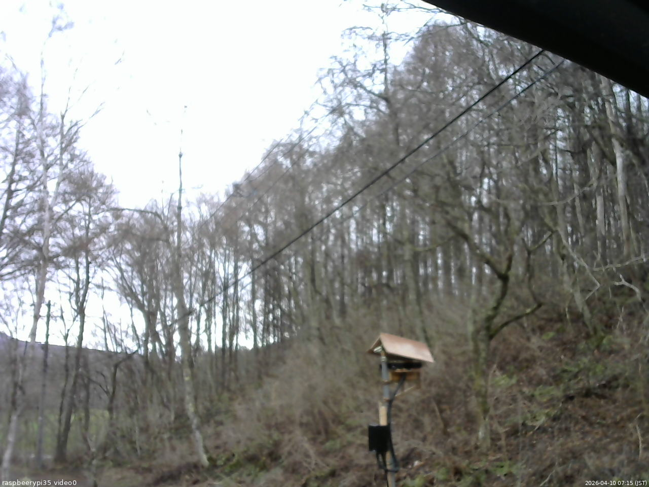 長野県菅平高原 ゆたか山荘 温度計 2026/04/10 07:15