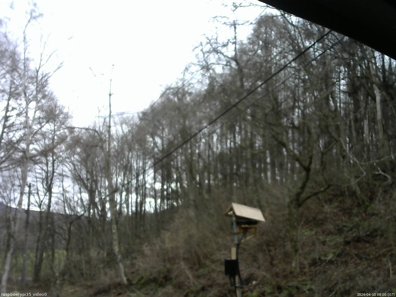 長野県菅平高原 ゆたか山荘 温度計 2026/04/10 08:00