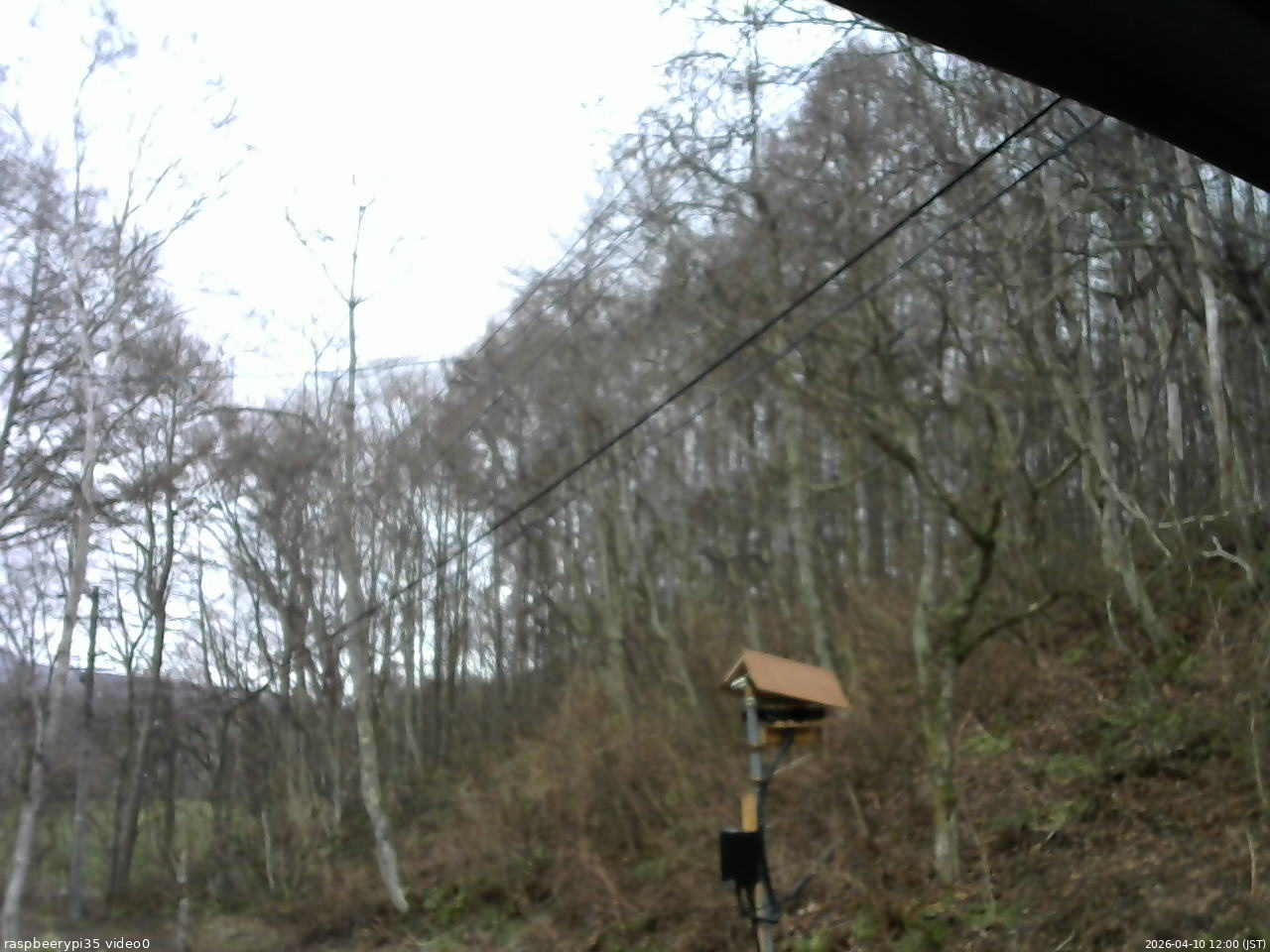 長野県菅平高原 ゆたか山荘 温度計 2026/04/10 12:00