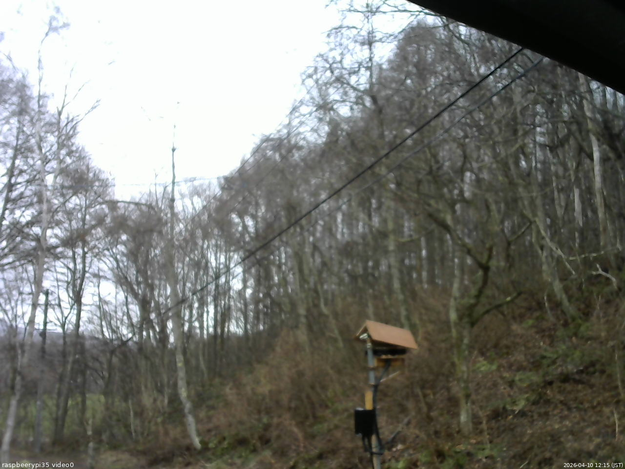 長野県菅平高原 ゆたか山荘 温度計 2026/04/10 12:15