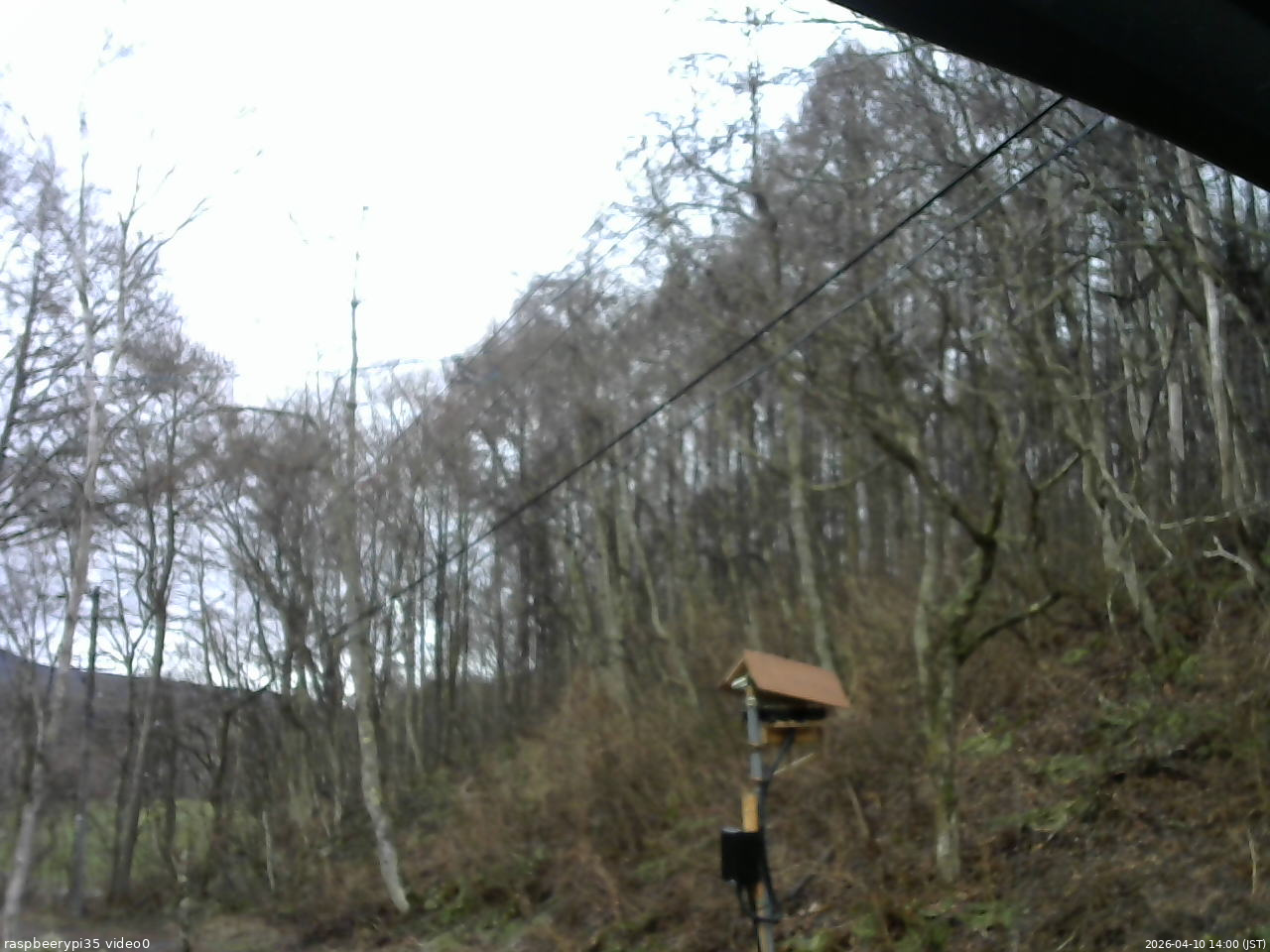 長野県菅平高原 ゆたか山荘 温度計 2026/04/10 14:00