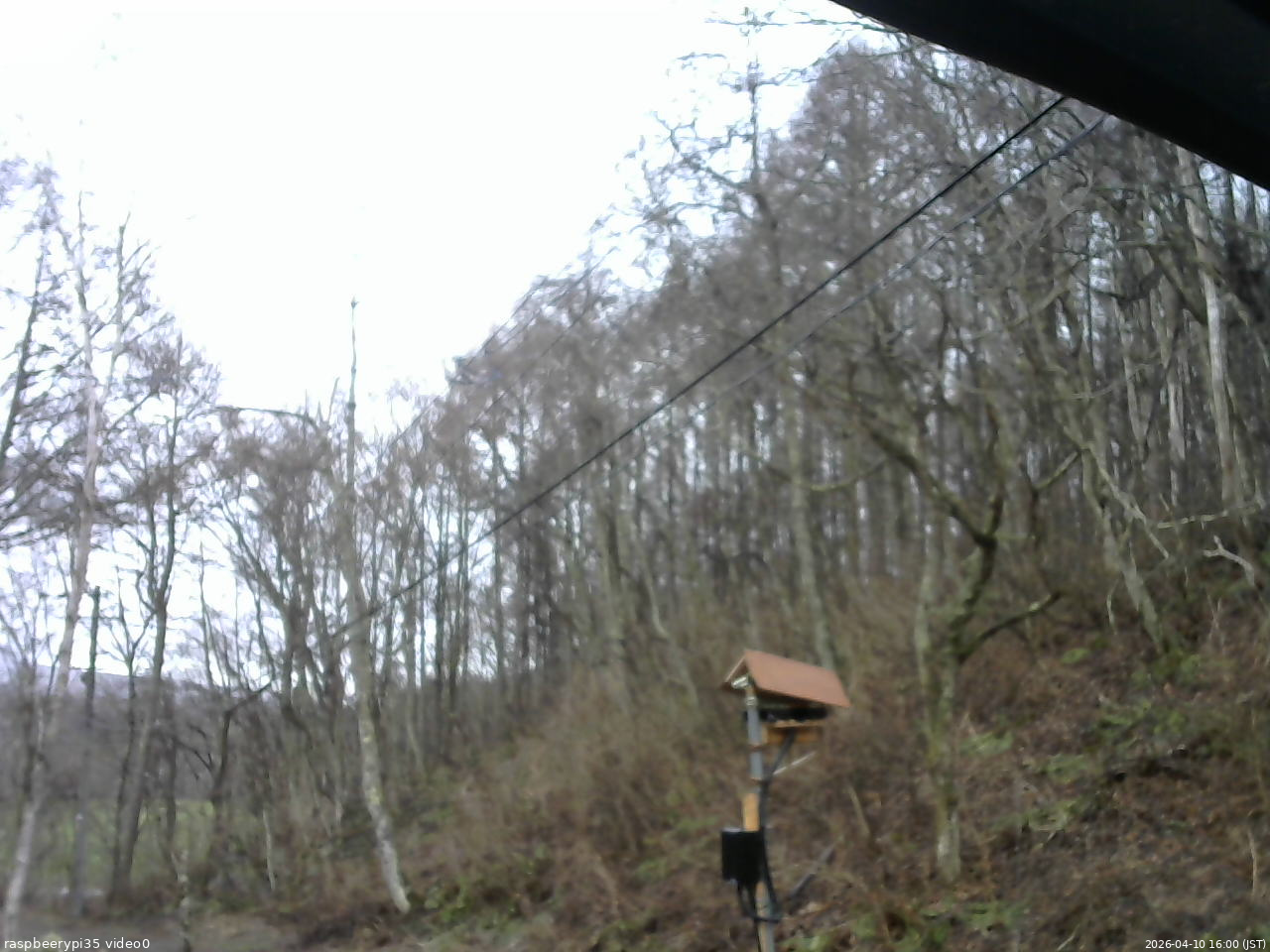 長野県菅平高原 ゆたか山荘 温度計 2026/04/10 16:00