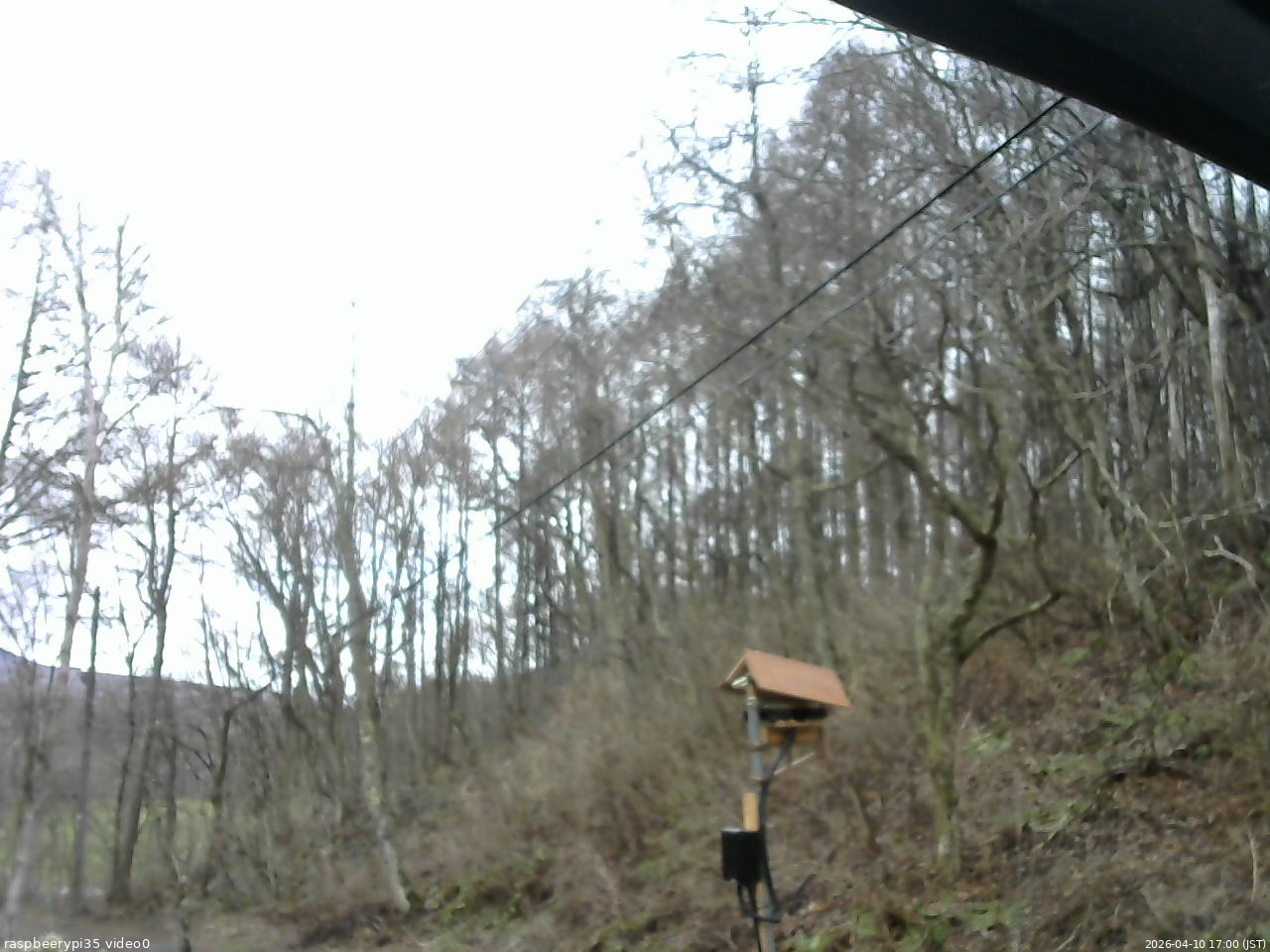 長野県菅平高原 ゆたか山荘 温度計 2026/04/10 17:00