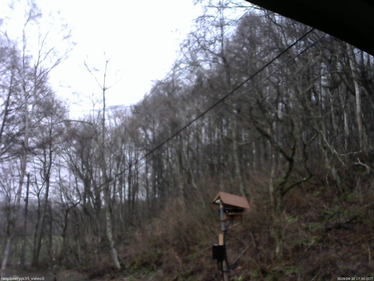 長野県菅平高原 ゆたか山荘 温度計 2026/04/10 17:30