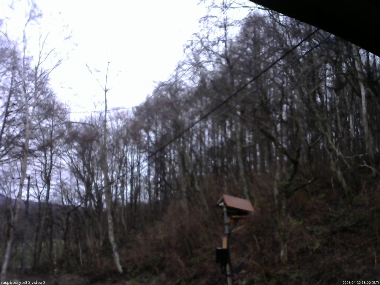 長野県菅平高原 ゆたか山荘 温度計 2026/04/10 18:00