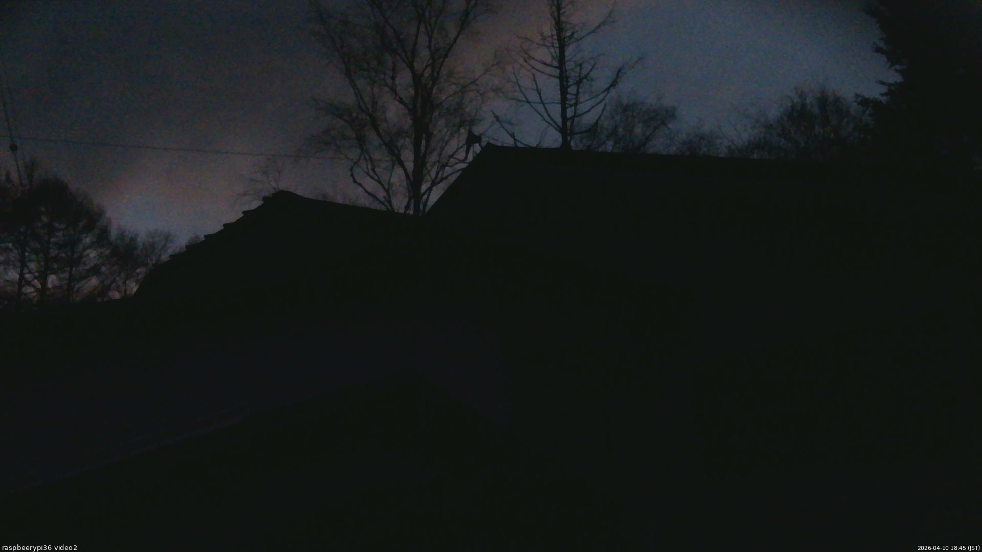 長野県菅平高原 ゆたか山荘 駐車場奥 2026/04/10 18:45