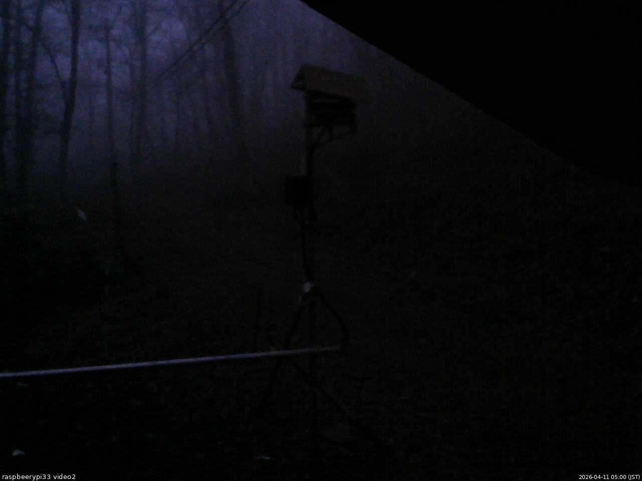 長野県菅平高原 ゆたか山荘 南側 2026/04/11 05:00