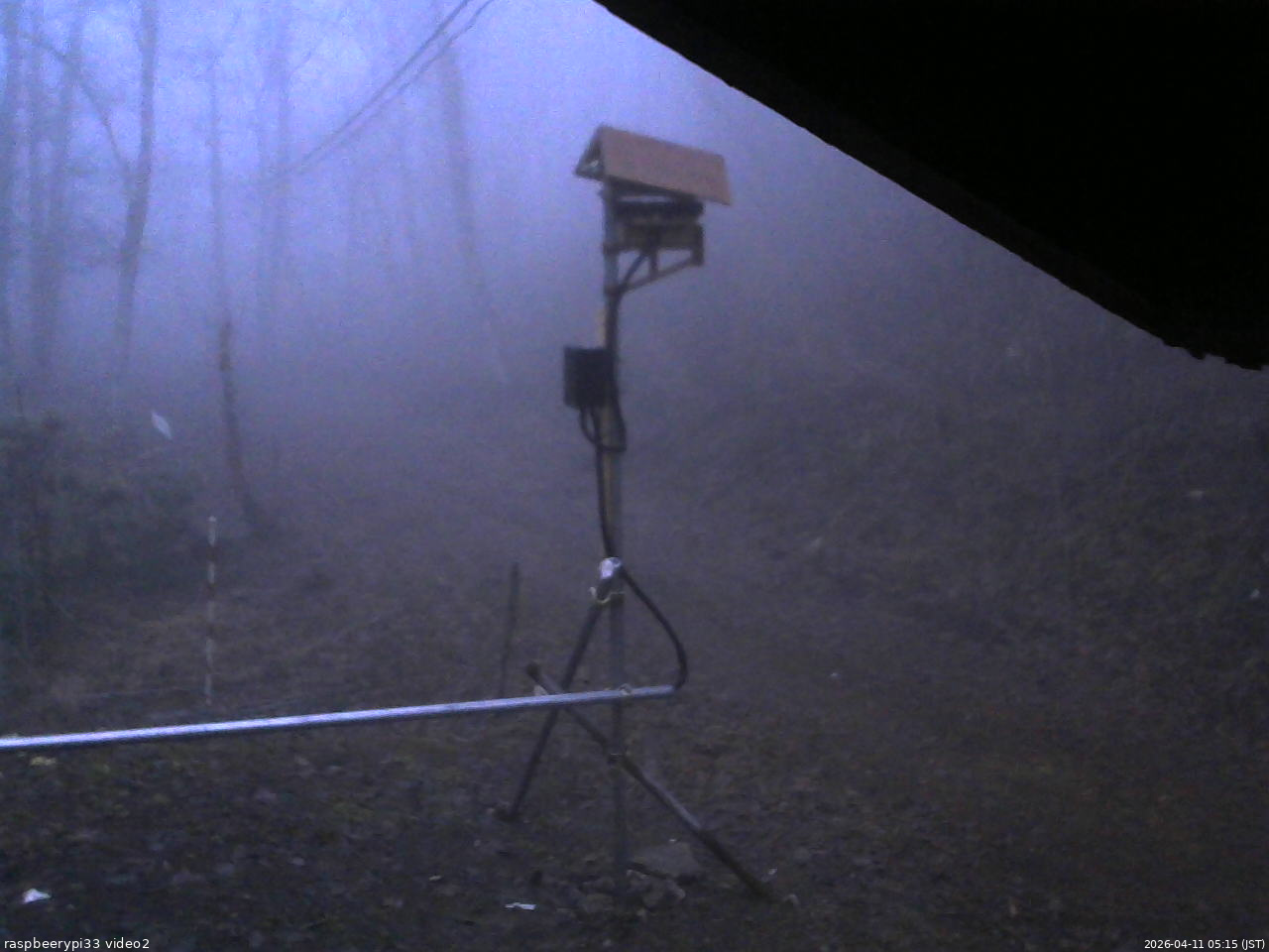 長野県菅平高原 ゆたか山荘 南側 2026/04/11 05:15