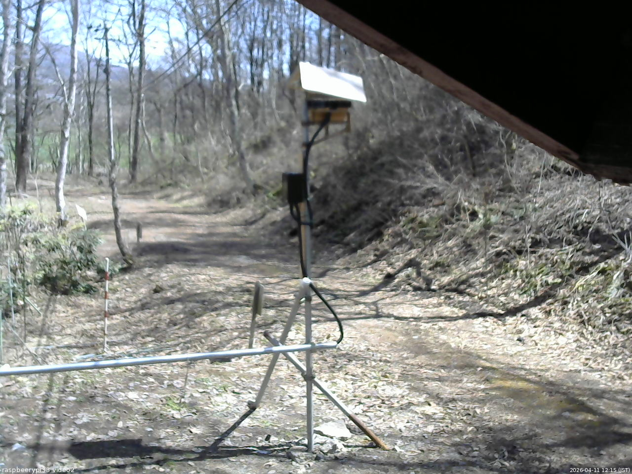 長野県菅平高原 ゆたか山荘 南側 2026/04/11 12:15