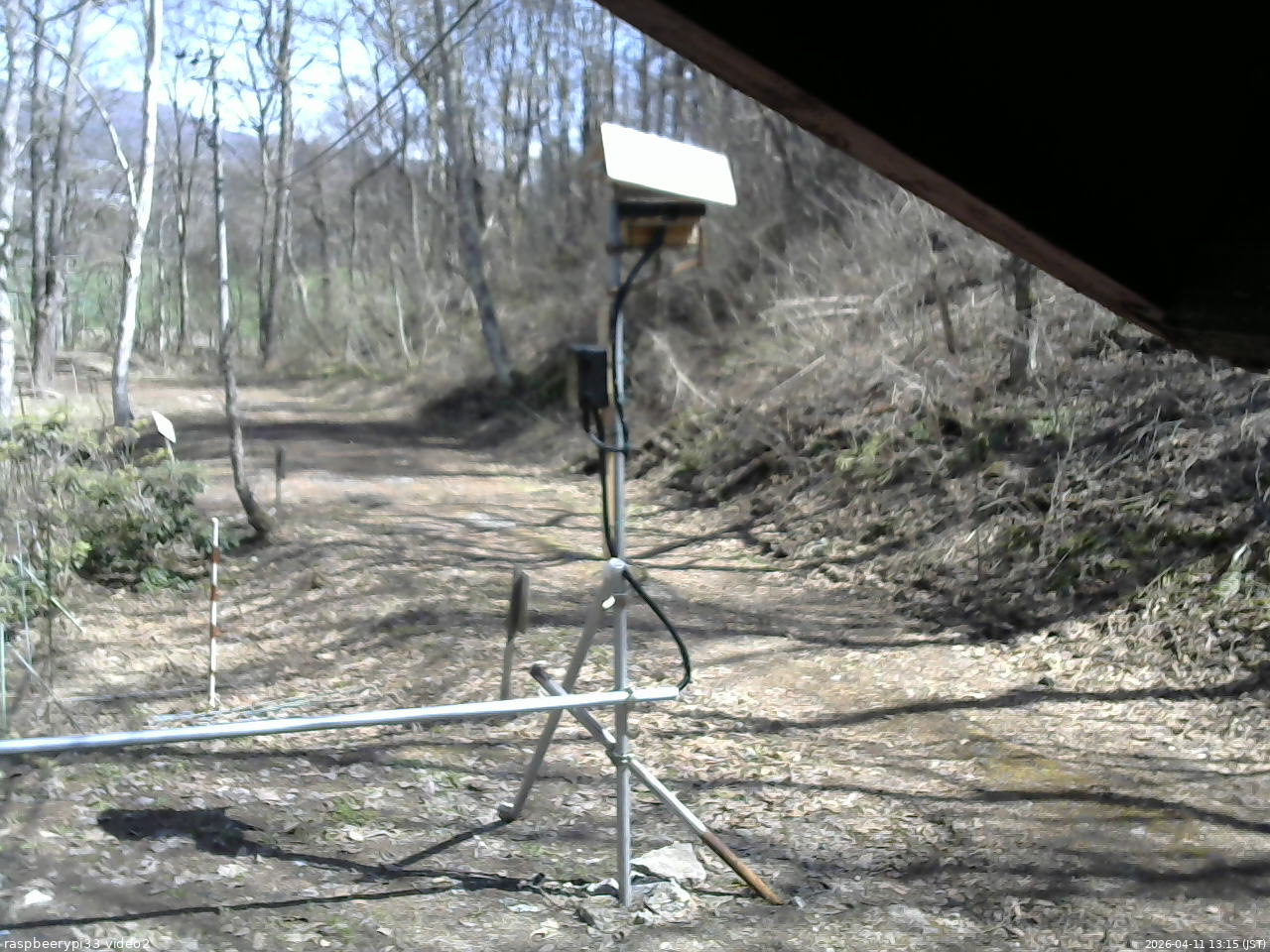 長野県菅平高原 ゆたか山荘 南側 2026/04/11 13:15