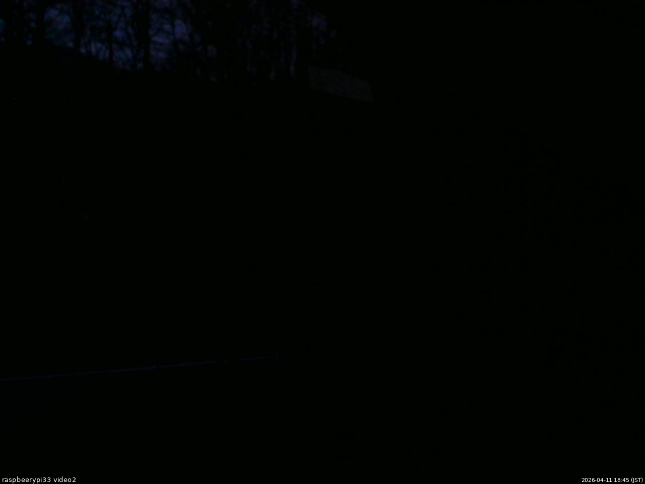 長野県菅平高原 ゆたか山荘 南側 2026/04/11 18:45