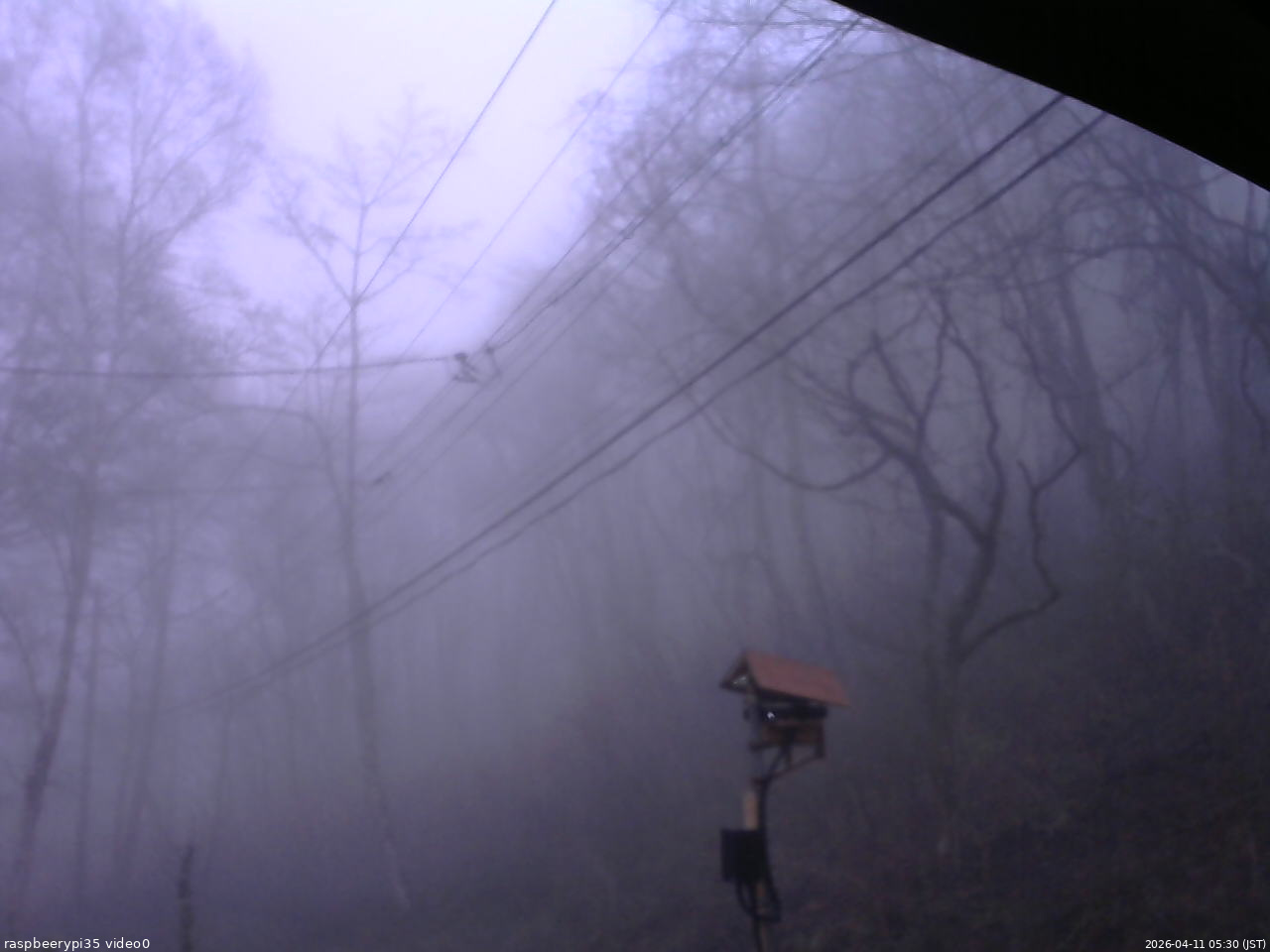 長野県菅平高原 ゆたか山荘 温度計 2026/04/11 05:30