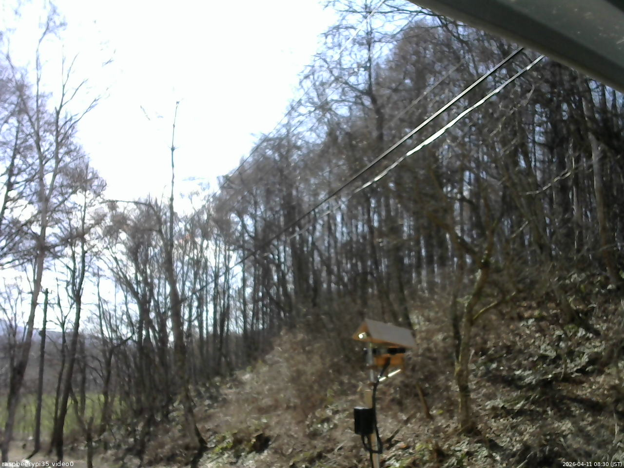 長野県菅平高原 ゆたか山荘 温度計 2026/04/11 08:30