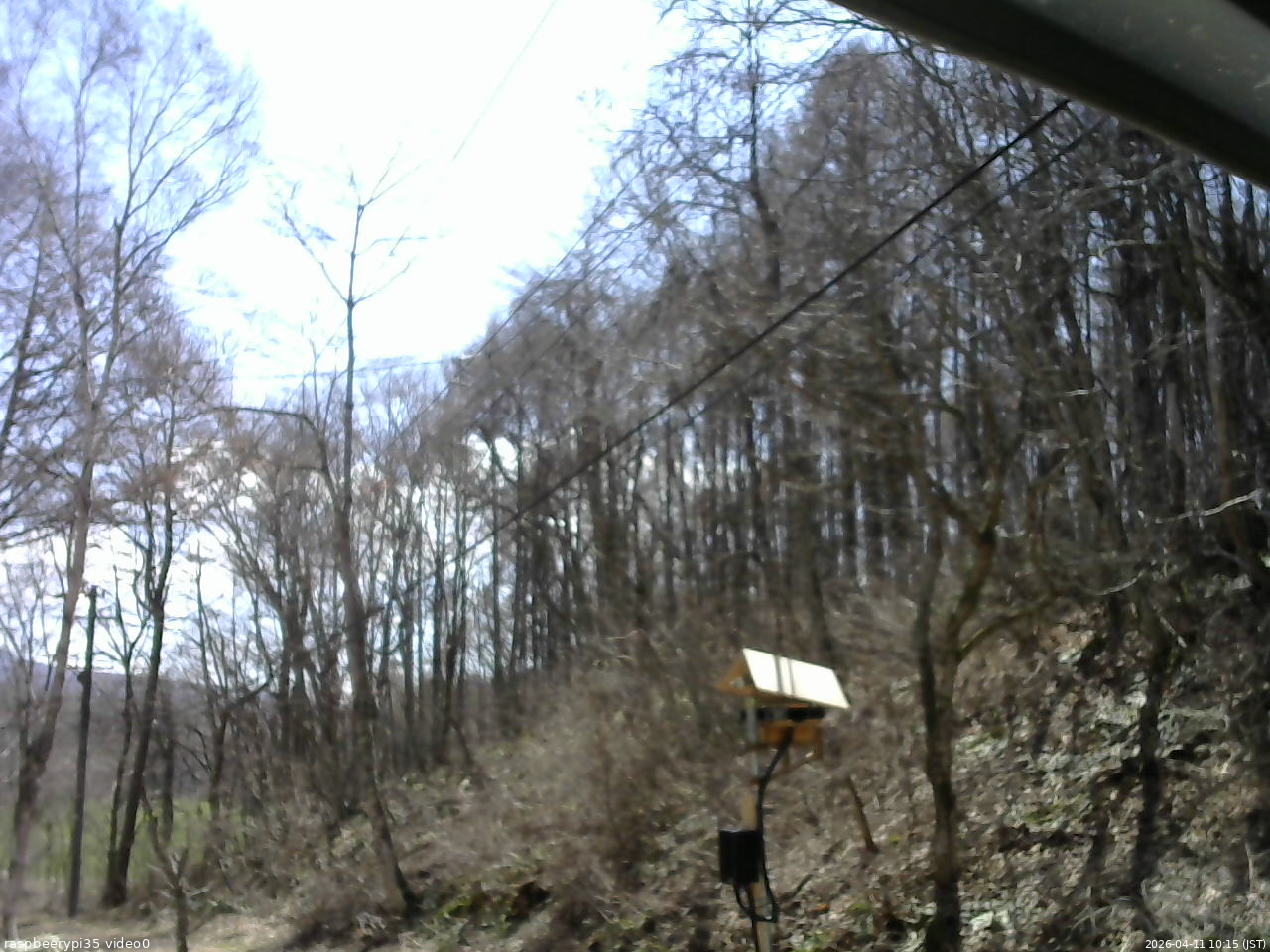 長野県菅平高原 ゆたか山荘 温度計 2026/04/11 10:15