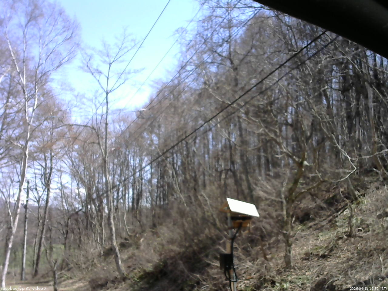 長野県菅平高原 ゆたか山荘 温度計 2026/04/11 12:30