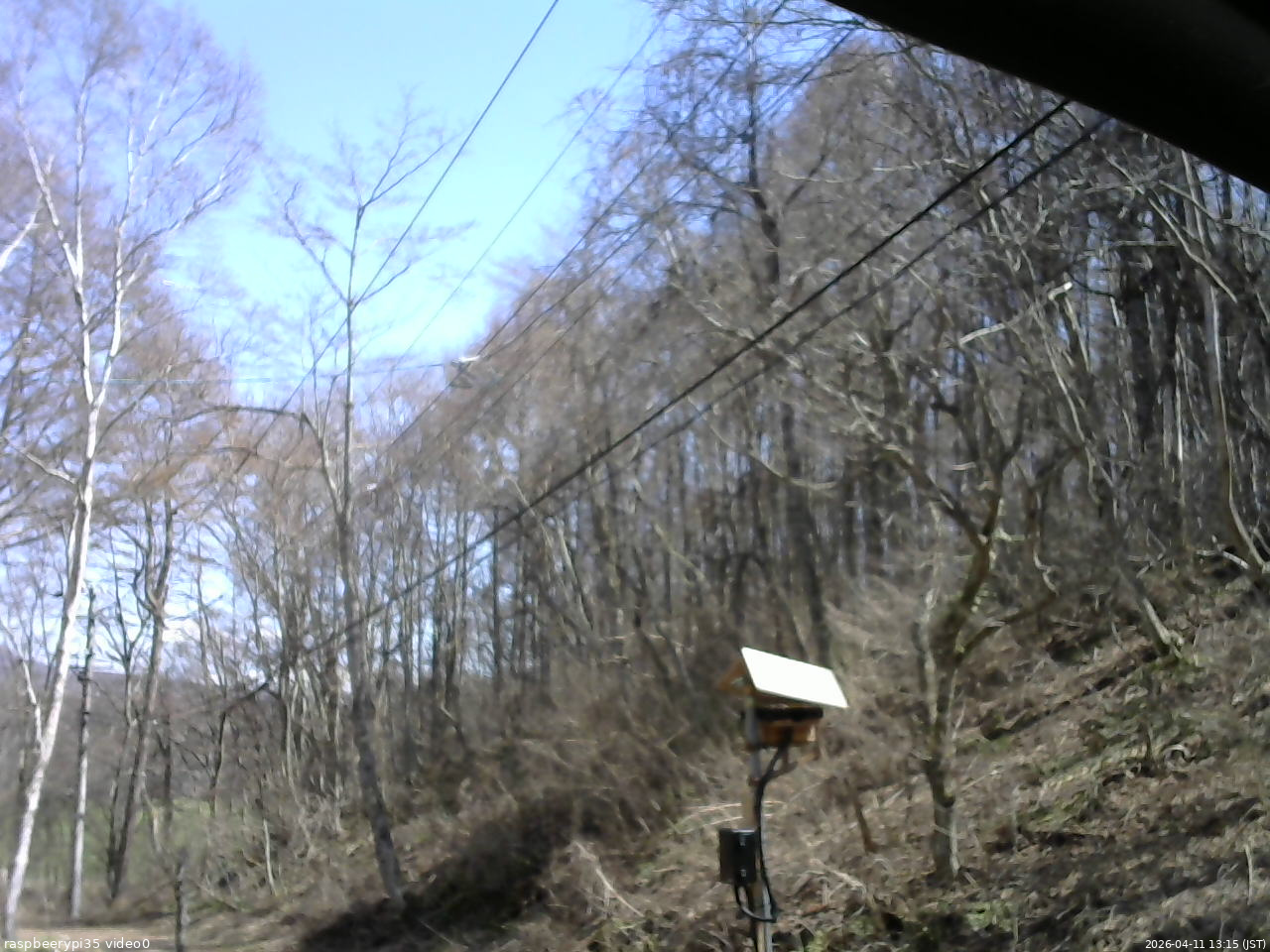 長野県菅平高原 ゆたか山荘 温度計 2026/04/11 13:15