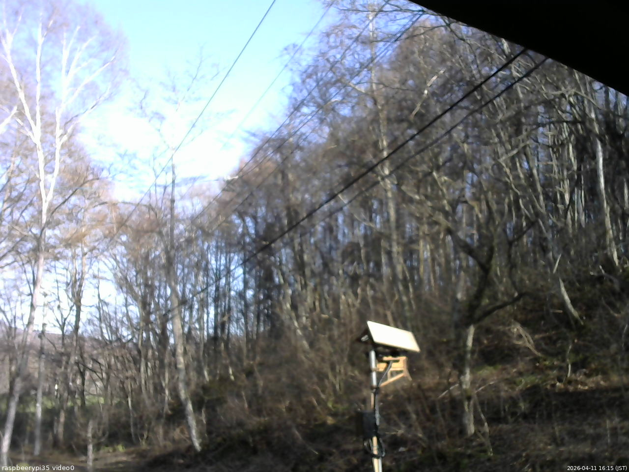 長野県菅平高原 ゆたか山荘 温度計 2026/04/11 16:15