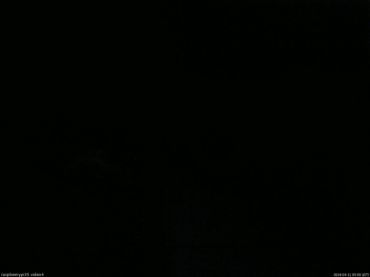 長野県菅平高原 ゆたか山荘 東側上空 2026/04/11 05:00