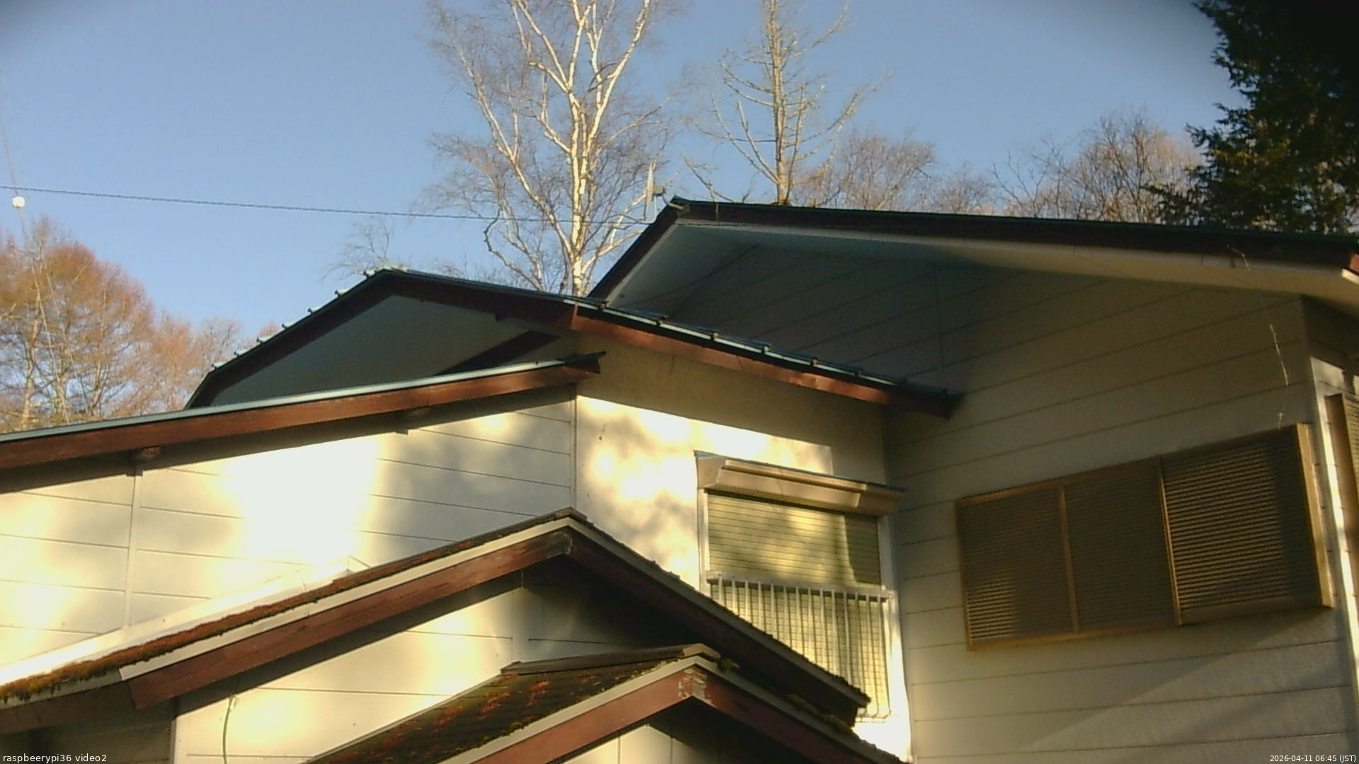 長野県菅平高原 ゆたか山荘 駐車場奥 2026/04/11 06:45