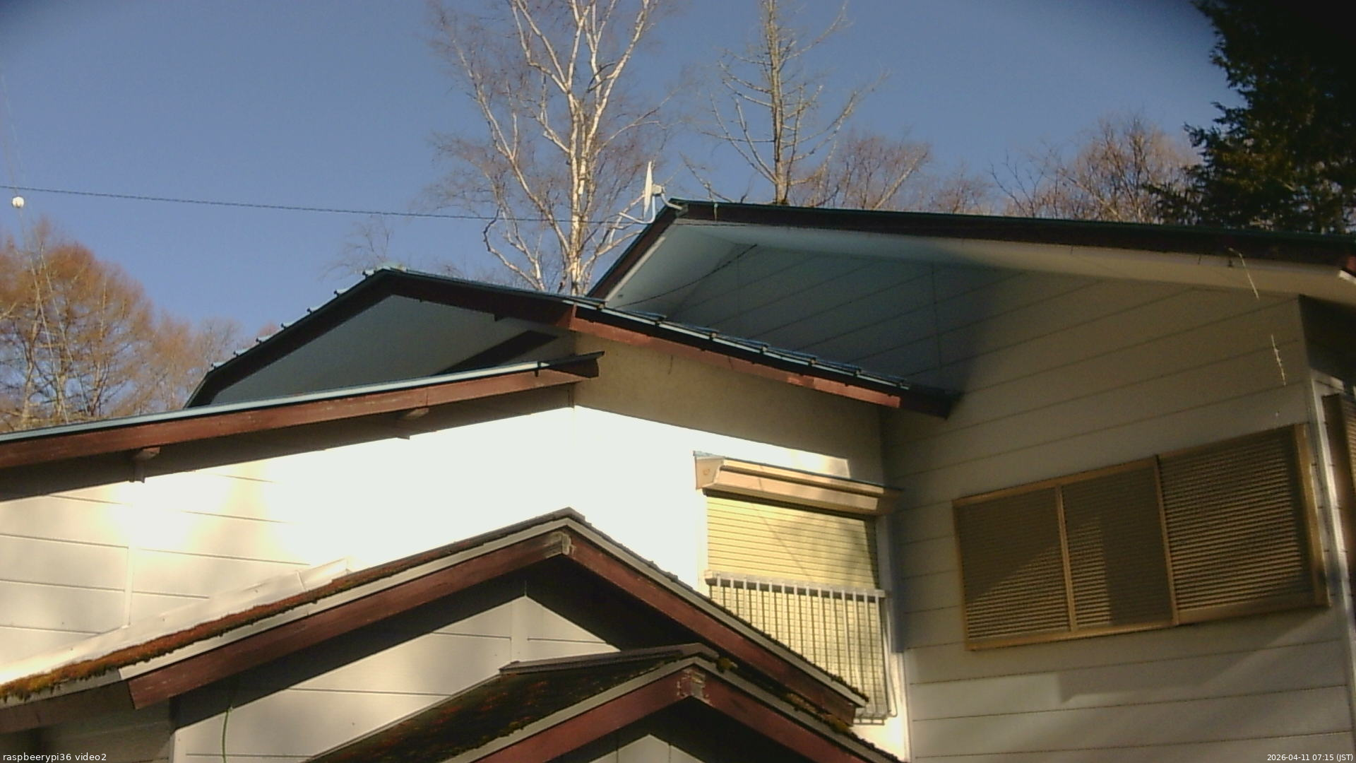 長野県菅平高原 ゆたか山荘 駐車場奥 2026/04/11 07:15