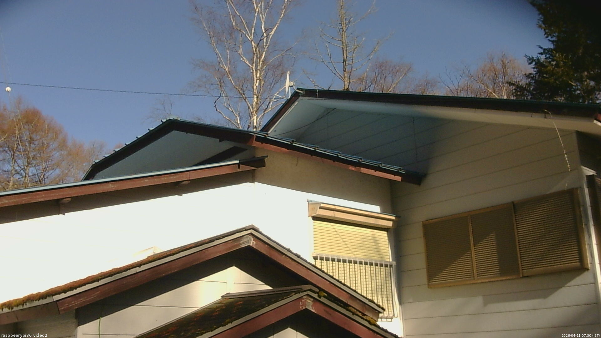 長野県菅平高原 ゆたか山荘 駐車場奥 2026/04/11 07:30