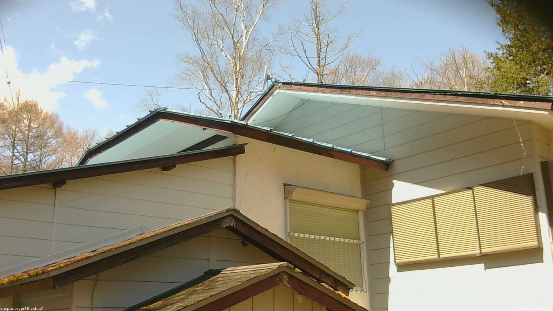 長野県菅平高原 ゆたか山荘 駐車場奥 2026/04/11 11:15
