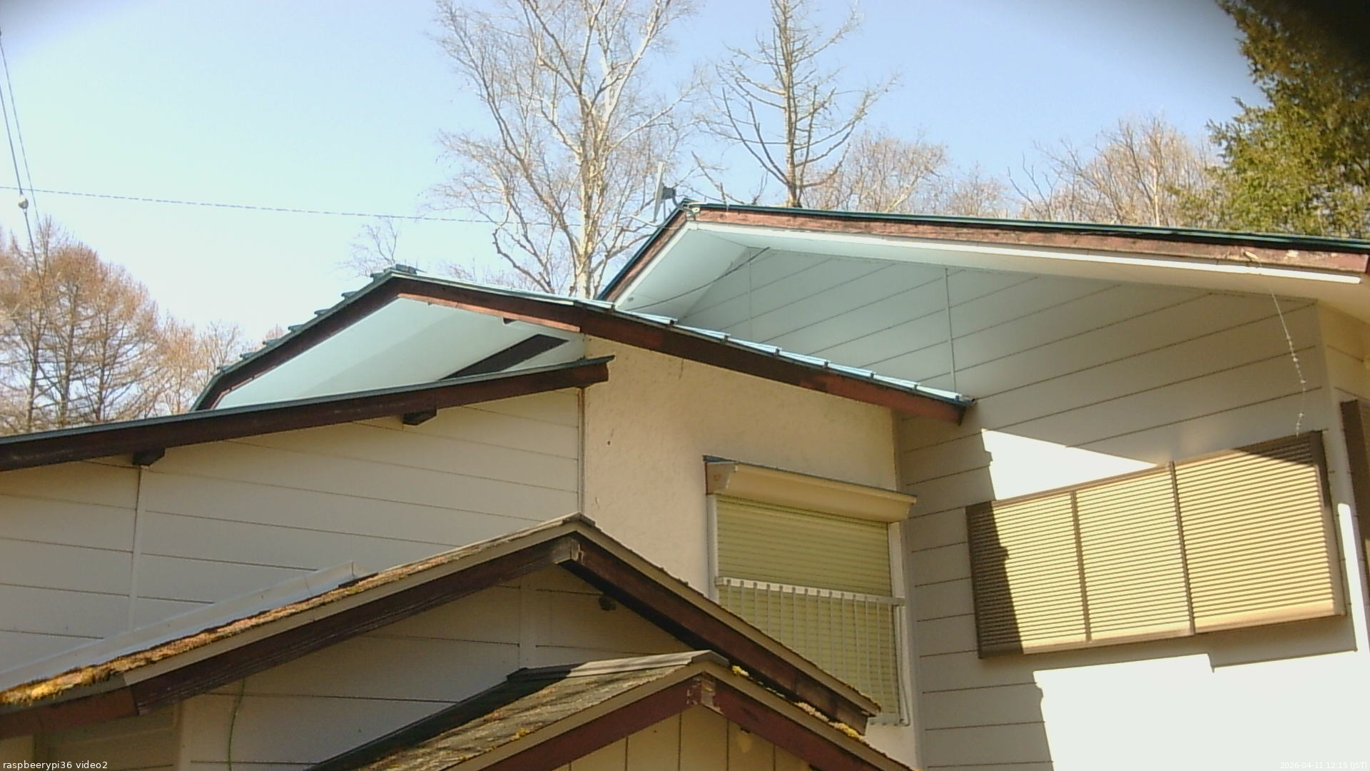 長野県菅平高原 ゆたか山荘 駐車場奥 2026/04/11 12:15