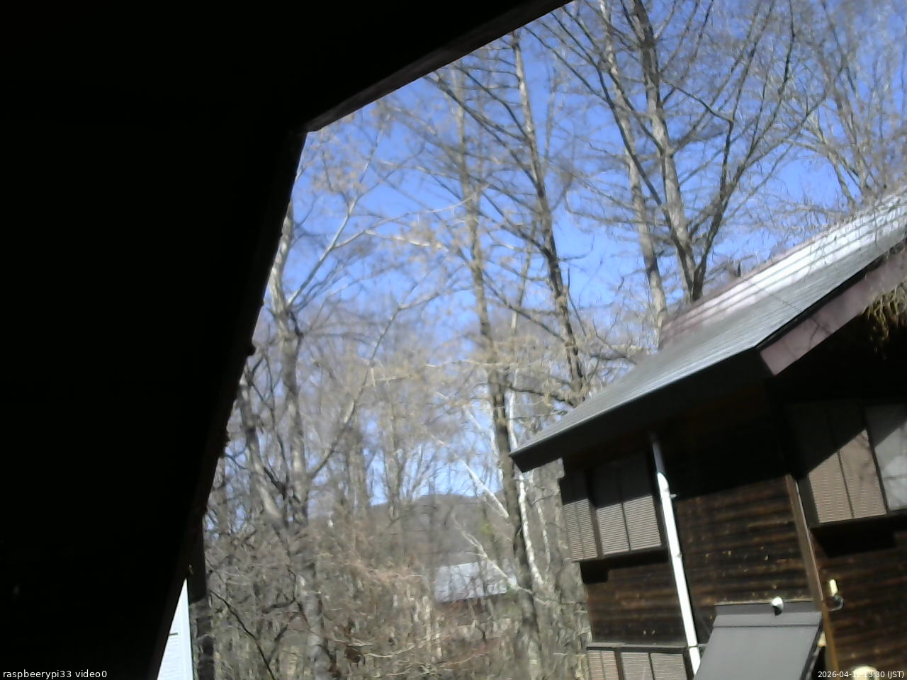 長野県菅平高原 ゆたか山荘 北側 2026/04/12 13:30