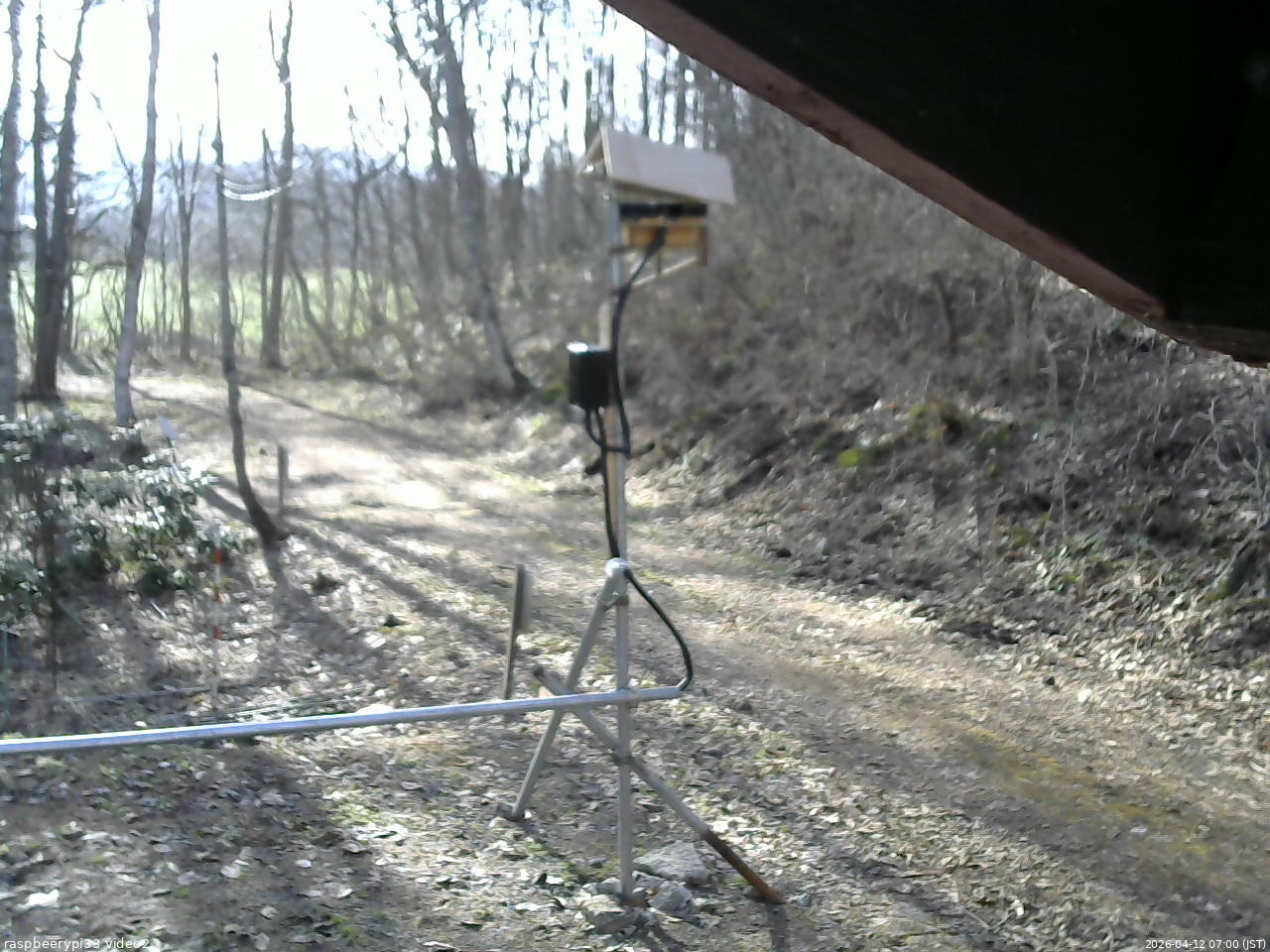 長野県菅平高原 ゆたか山荘 南側 2026/04/12 07:00