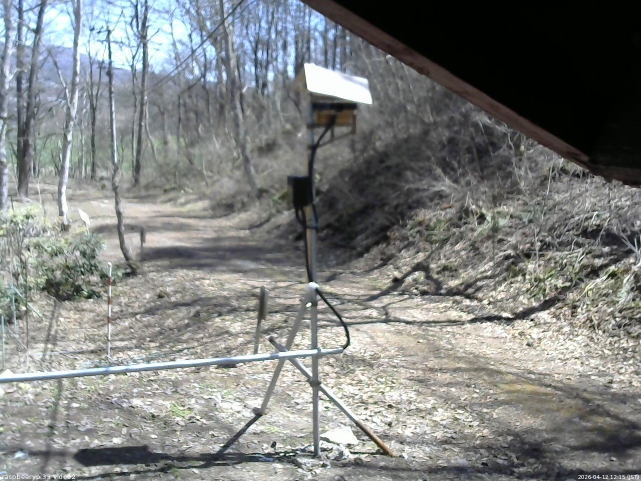 長野県菅平高原 ゆたか山荘 南側 2026/04/12 12:15