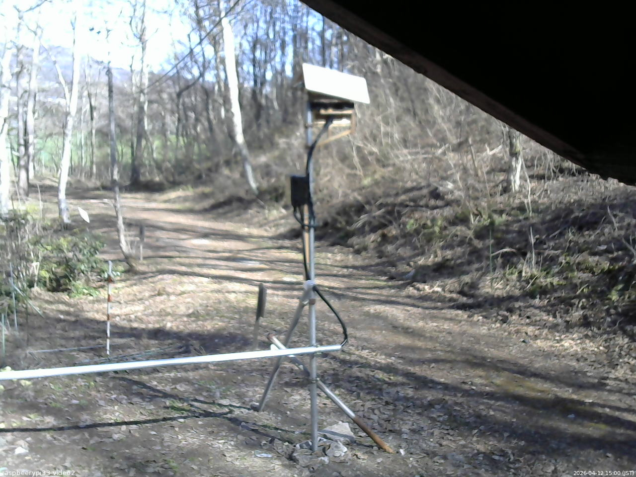 長野県菅平高原 ゆたか山荘 南側 2026/04/12 15:00